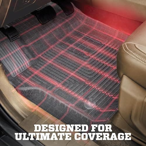 Husky Liners Weatherbeater Floor Mats | Fits 2011-2012 Ford F-250/F-350 Crew CAB ONLY (Footwell Coverage) | Front & 2nd Row, 3-pc Black - 98711 thumbnail 5