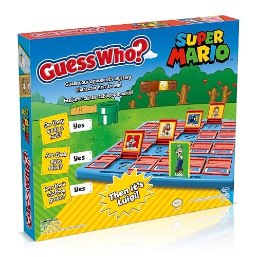 Winning Moves Super Mario Guess Who? Board Game, Play with Classic Nintendo Characters Including Mario, Luigi, Peach, Bowser, and Donkey Kong, 2 Players Makes a Great Gift for Ages 3 Plus thumbnail 3