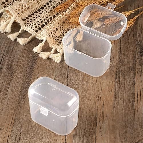 Accmor Pacifier Case, Pacifier Container Can Storage 2 Pacifiers, Baby Pacifier Holder Case for Travel, BPA Free,Transparent,2 Pack thumbnail 7