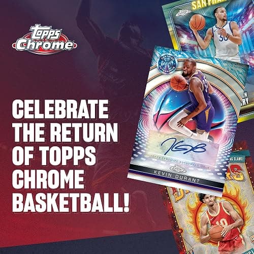 2024-25 Topps Chrome Basketball - Factory Sealed - Value Box thumbnail 3