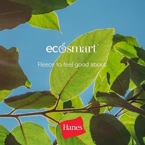 Hanes EcoSmart Hoodie, Midweight Fleece, Pullover Hooded Sweatshirt for Men - Medium - Sand thumbnail 6