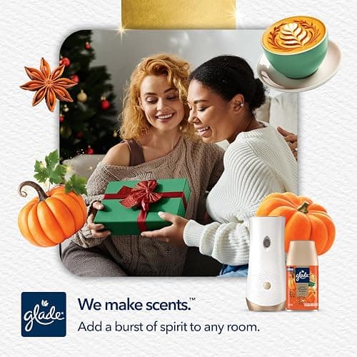 Glade Automatic Spray Refills, Air Freshener, Golden Pumpkin & Spice, 2 x 6.2 oz thumbnail 5