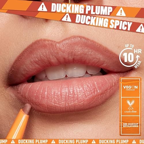 NYX PROFESSIONAL MAKEUP Duck Plump Plumping Lip Liner, Matte Pencil With Up To 10HR Wear, Flirty Flip (Pink Lip Liner) thumbnail 4