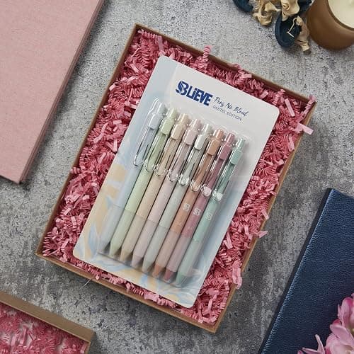BLIEVE - Gel Pens Matte Finish, Smooth Writing, No Bleed - For Journaling, Bible Notes, Drawing - Cute School Supplies, 8 Pack (Pastel) thumbnail 8
