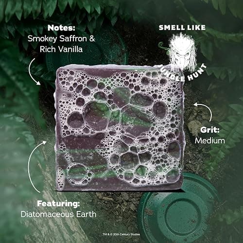 Dr. Squatch Alien & Predator Collection - Natural 4 Soap Gift Set - Cold Process Soap with No Harsh Chemicals - Alien Awakening & Predator Purge (4 Pack) thumbnail 3