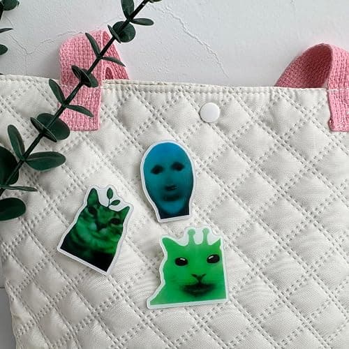Pins for Backpacks Funny Alien Meme Cat Y2k Lapel Pins 5PCS | Aesthetic Cute Hilarious Broochs Clip Badges for Backpacks thumbnail 4