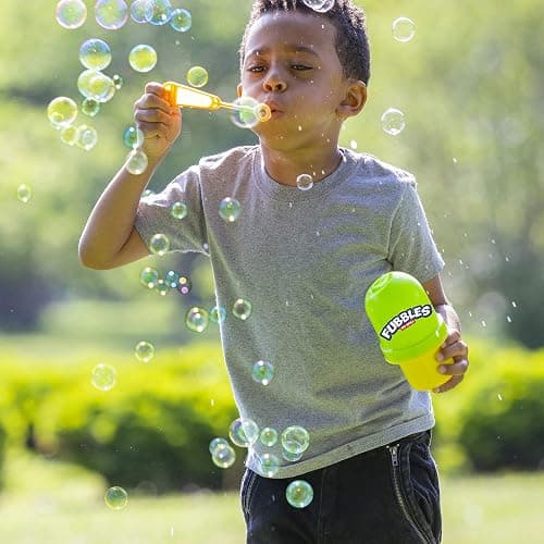 Little Kids Fubbles No-Spill Tumbler Includes 4oz Bubble Solution and bubble wand (tumbler colors may vary) Multicolor thumbnail 6