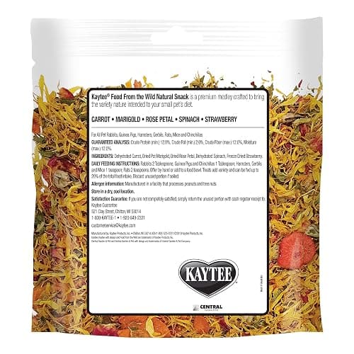 Kaytee Food from The Wild Natural Snack for Pet Rabbits, Guinea Pigs and Other Small Animals, 1 Ounce (Pack of 2) thumbnail 6