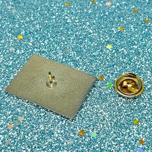 I Tried To Be Normal Once. Worst Two Minutes Of My Life - Literature Series - Enamel Lapel Pin - Plated Badge for Clothing, Bags, and Lanyards thumbnail 5