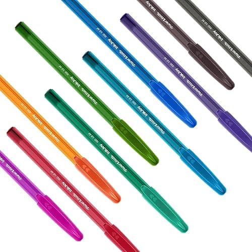Paper Mate InkJoy 100ST Ballpoint Pens | Medium Point (1.0mm) | Fun Colours | 10 Count thumbnail 8