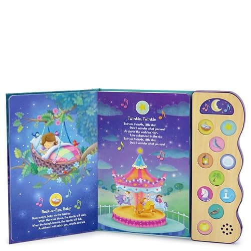 Bedtime Songs: 11-Button Interactive Children's Sound Book (Early Bird Song) thumbnail 4