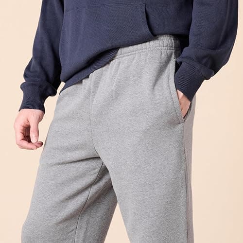 Amazon Essentials Men's Fleece Open Bottom Sweatpant (Available in Big & Tall) thumbnail 4