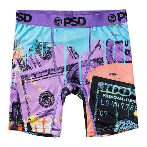 PSD Underwear Boys Boxer Briefs - Animal Print, Comfortable Active Underwear for Boys, Packs & Singles thumbnail 3