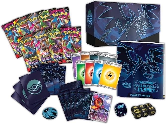 Pokémon TCG: Mega Evolution—Phantasmal Flames Elite Trainer Box thumbnail 4