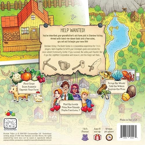 Stardew Valley: The Board Game - A Cooperative Game of Farming & Friendship thumbnail 3