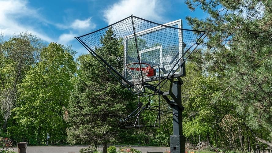 Dr. Dish IC3 Basketball Shot Trainer Rebounder with Net Return System thumbnail 11
