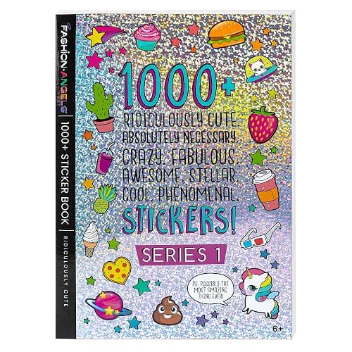 Fashion Angels 1000+ Ridiculously Cute Stickers for Kids - Fun Craft Stickers for Scrapbooks, Planners, Gifts and Rewards, 40-Page Sticker Book for Kids Ages 6+ and Up thumbnail 3