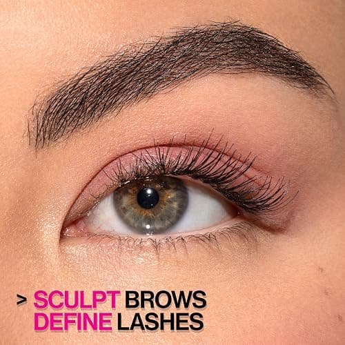 wet n wild Mega Clear Brow & Lash Mascara - Sculpts Brows, Defines Lashes, Conditioning with Soy Protein & ProVitamin B5, Primer & Top Coat, Cruelty-Free & Vegan - Clear thumbnail 4