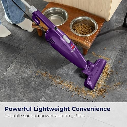 Bissell 20334 Featherweight Stick Vacuum Lightweight Bagless Vacuum, Purple - Featherweight (Purple) thumbnail 2