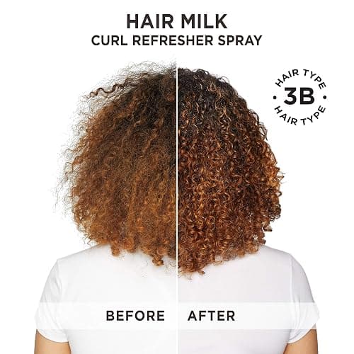 Carol's Daughter Hair Milk Curl Refresher Spray for Coils and Waves, with Agave, Sweet Almond and Wheat Protein, 10 fl oz thumbnail 3