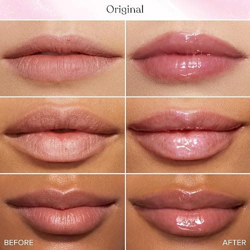 Too Faced Lip Injection Lip Plumper | Hydrating Lip Gloss for Fuller-Looking Lips | Original, Maximum Plump, Cooling Gloss & Plumping Click Formulas thumbnail 4