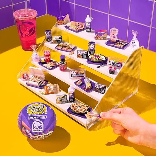 MGA's Miniverse Make It Mini Taco Bell Series 1, Mini Collectibles - Blind Pack, DIY, Resin, Replica Food, Not Edible, Collectors, 8+ thumbnail 5