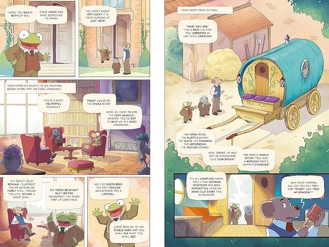 The Wind in the Willows - Graphic Novel thumbnail 3