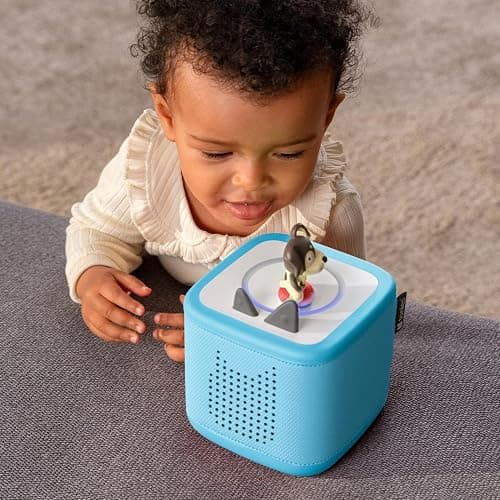 Toniebox 2 Audio Player Starter Set for Kids 1+, Sky Blue | Portable Screen-free Audio Player | Stories, Music, Games | Playtime Puppy: Favorite Children’s Songs | Gift for Kids 1-12+ thumbnail 2