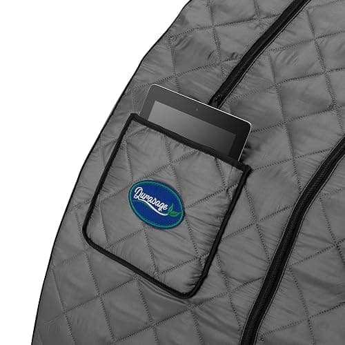 Durasage Lightweight Portable Personal Steam Sauna Spa - 800W Steam Generator, 60-Min Timer, Zippered Access, Single Front Pocket, Foldable Frame & Chair - Indoor Use, at-Home Relaxation Kit thumbnail 5