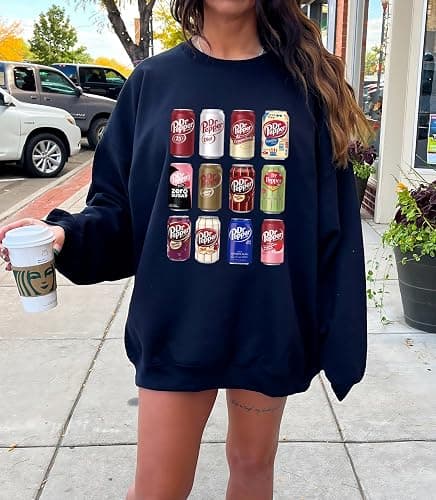 Till Death Dr. P.epper Sweatshirt, Dr. P.epper Shirt, Soda Vintage Tshirt, Gift for Soda Lover, Bottles Zero Sugar Lov thumbnail 8