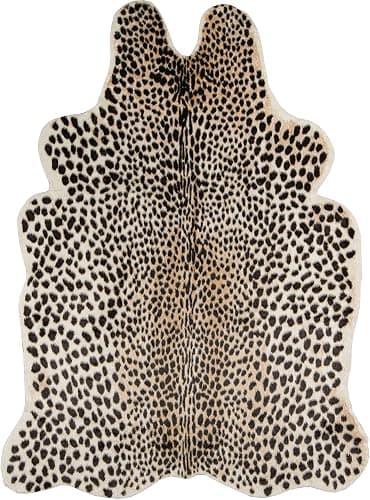 Erin Gates by Momeni Cheetah Multi Faux Area Rug, 5'3" X 7'10", Animal Print Carpet for Home Office, Dining Room, Livingroom, and Bedroom - Image 1