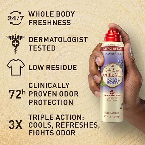 Old Spice Whole Body Deodorant Spray | 3.5 oz thumbnail 3