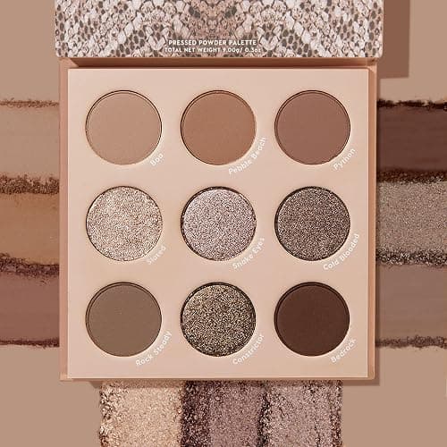 ColourPop That's Taupe Eyeshadow Palette - Cool-Toned Shadow Palette with Metallic and Matte Finishes - High-Pigment Eye Makeup with a Long-Wearing Formula (0.3 oz) thumbnail 2