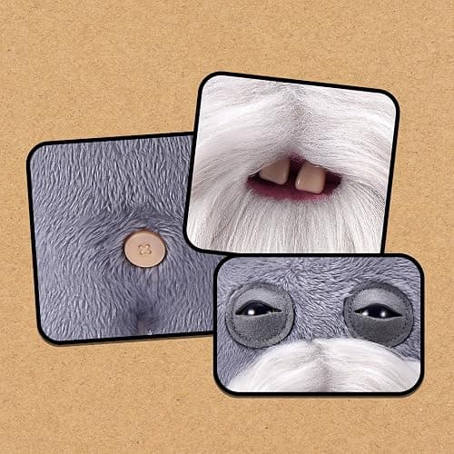 Fuggler Old Fogies 9-Inch Plush Toy (Captain Cardiac) by ZURU – Funny Ugly Monster Stuffed Animal with Human-Like Teeth, Collectible Plush for Kids, Tweens, Teens, Adults & Weird Toy Lovers thumbnail 8