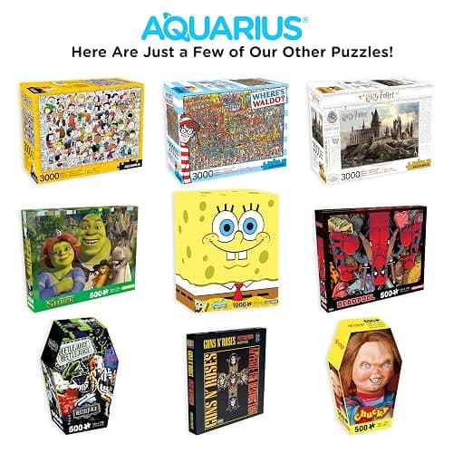 Aquarius Spongebob 1000 Piece Jigsaw Puzzle for Teens and Adults - 25th Anniversary Bikini Bottom Nickelodeon 20"x28" Collectible Gifts thumbnail 8