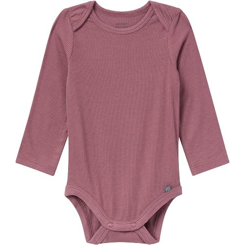 Modern Moments by Gerber baby-girls 4-pack Long-sleeve Bodysuit & Pant Set thumbnail 4