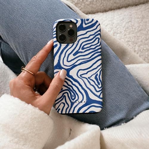 BURGA Phone Case for iPhone 14 Pro - Cute, Trendy, Aesthetic, Designer Pattern, 14pro Phone Cover, Hard Shell Protection - fits Apple iPhone 14 Pro Case for Women and Men thumbnail 6
