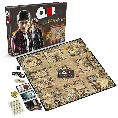Hasbro Gaming Clue: Wizarding World Harry Potter Edition Board Game | Family Games for Kids, Teens, and Adults | Mystery Games | Ages 8 and Up | 3 to 5 Players thumbnail 3