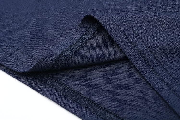 OThread & Co. Women's Off Shoulder Long Sleeve Crop Top Comfy Basic Stretch Layer Shirt thumbnail 6