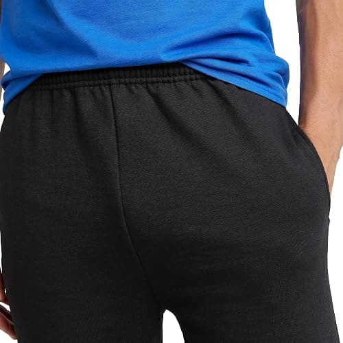 Hanes Men's EcoSmart Sweatpants, Athletic Lounge Pants with Pockets, Open Hem Bottom, Fleece Pants thumbnail 5