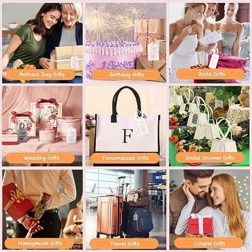 Mr and Mrs Tags, Wedding Gifts for Couples 2026, Personalized Engagement Gifts for Couples, Bridal Shower Gift for Newlyweds, Bride and Groom Travel Essentials thumbnail 8