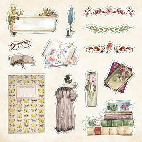 Bibliophilia Ephemera Sticker Book (over 780 stickers) thumbnail 2