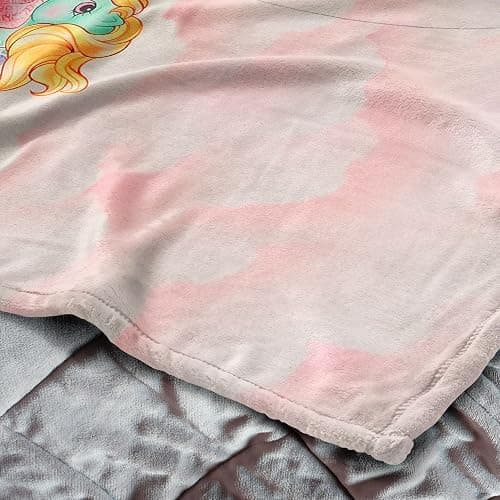 NORTHWEST Hasbro My Little Pony, Cotton Candy Clouds, Silk Touch Throw Blanket, 40 x 50 Inches thumbnail 6