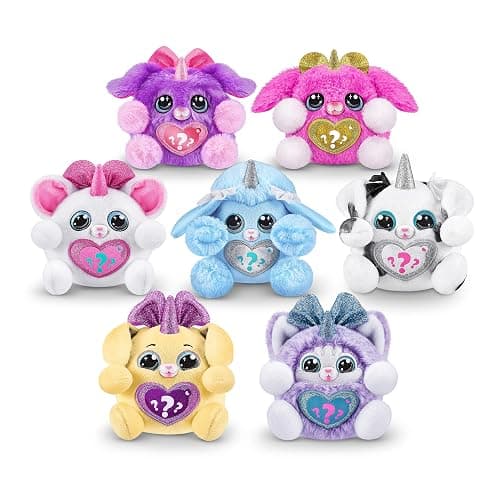 Rainbocorns Puppycorn Surprise Series 3 (Pink Karmo) by ZURU, Collectible Plush Stuffed Animal, Surprise Egg, Sticker Pack, Slime, Dog Plush, Ages 3+ for Girls, Children thumbnail 4