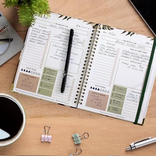 Beautiful To Do List Notebook - Aesthetic Daily Planner to Easily Organize Your Tasks And Boost Productivity - Stylish Undated Planner And School or Office Supplies For Women thumbnail 5