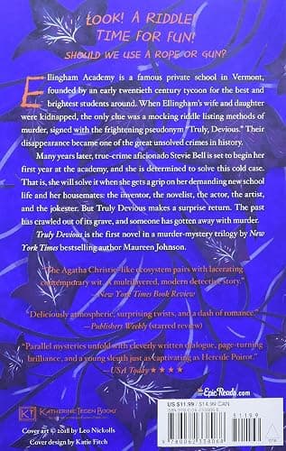 Truly Devious 3-Book Box Set: Truly Devious, Vanishing Stair, and Hand on the Wall thumbnail 2
