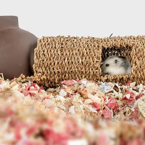 Niteangel Creative & Composable Hamster Tunnel - DIY & Build Unique Tube Burrow as Hideout for Small Sized Animals Like Hamsters Mouse Gerbils Mice (7.5-inch L - HC) thumbnail 5