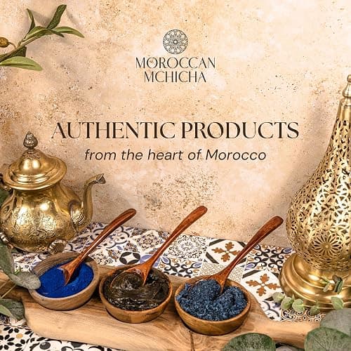 Moroccan Mchicha Moroccan Nila Powder for Skin, Nila Mask with Instructions, Moroccan Skin Care, 30 grams thumbnail 7