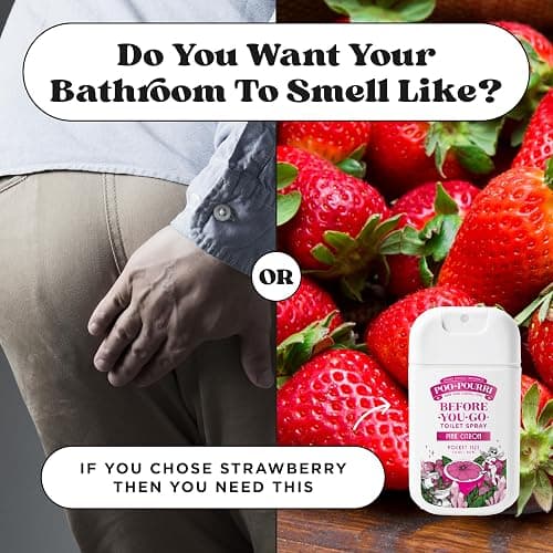 Poo-Pourri Before-You-Go Pocket Toilet Spray, Travel Essentials, Pink Citron, 1 Fl Oz, Up to 50 Uses, On-The-Go Bathroom Odor Deodorizer with Essential Oils, TSA Approved Size thumbnail 10