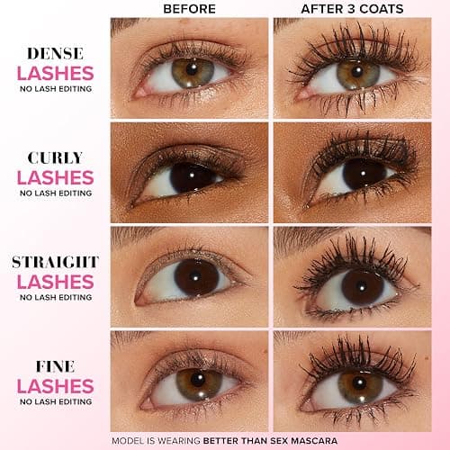 Too Faced Better Than Sex Volumizing Mascara | Dramatic Volume + Length | Cruelty Free thumbnail 2